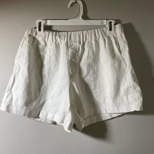Banana republic white shorts